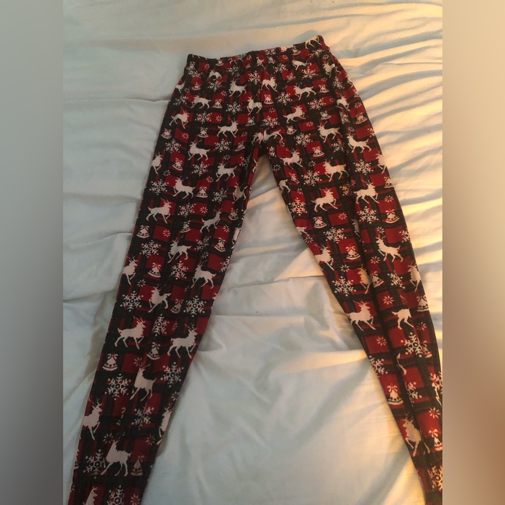 Women’s Christmas Leggings; one size